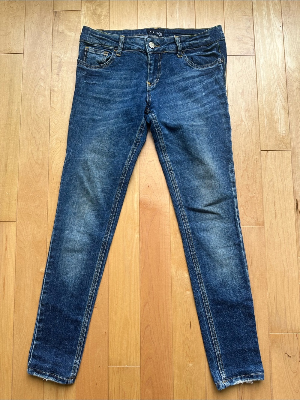 Armani Jeans Women's Dark Blue Skinny Jeans 30